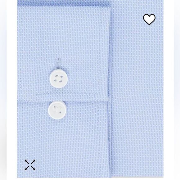 MICHAEL KORSRegular Fit Airsoft Stretch Non-Iron Performance‎ Solid Dress Shirt - Picture 2 of 11